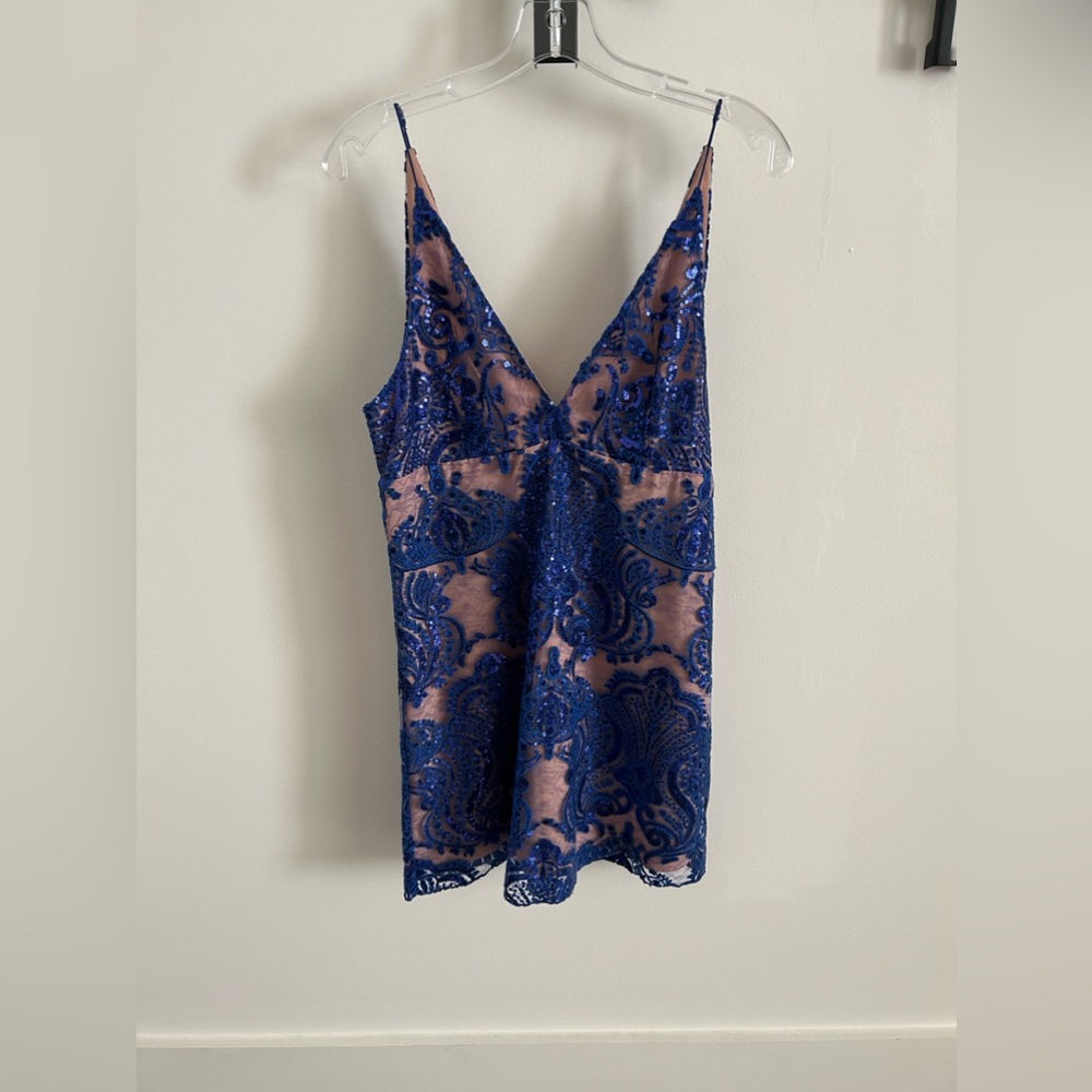 Sequin free people dress